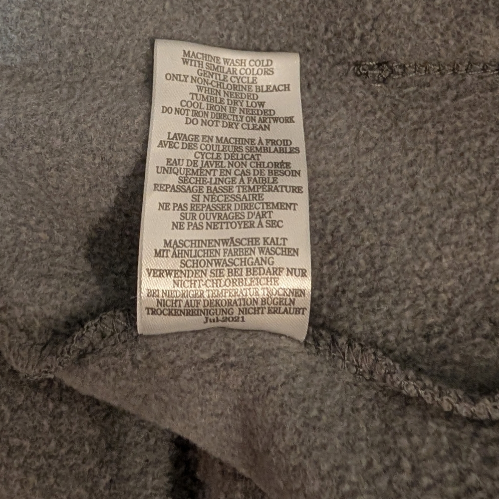 Peloton Women's Gray Zip-Up Hoodie - Picture 6 of 8
